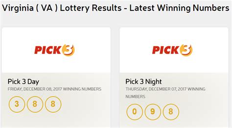3 way lottery|va pick 3 and 4 results.
